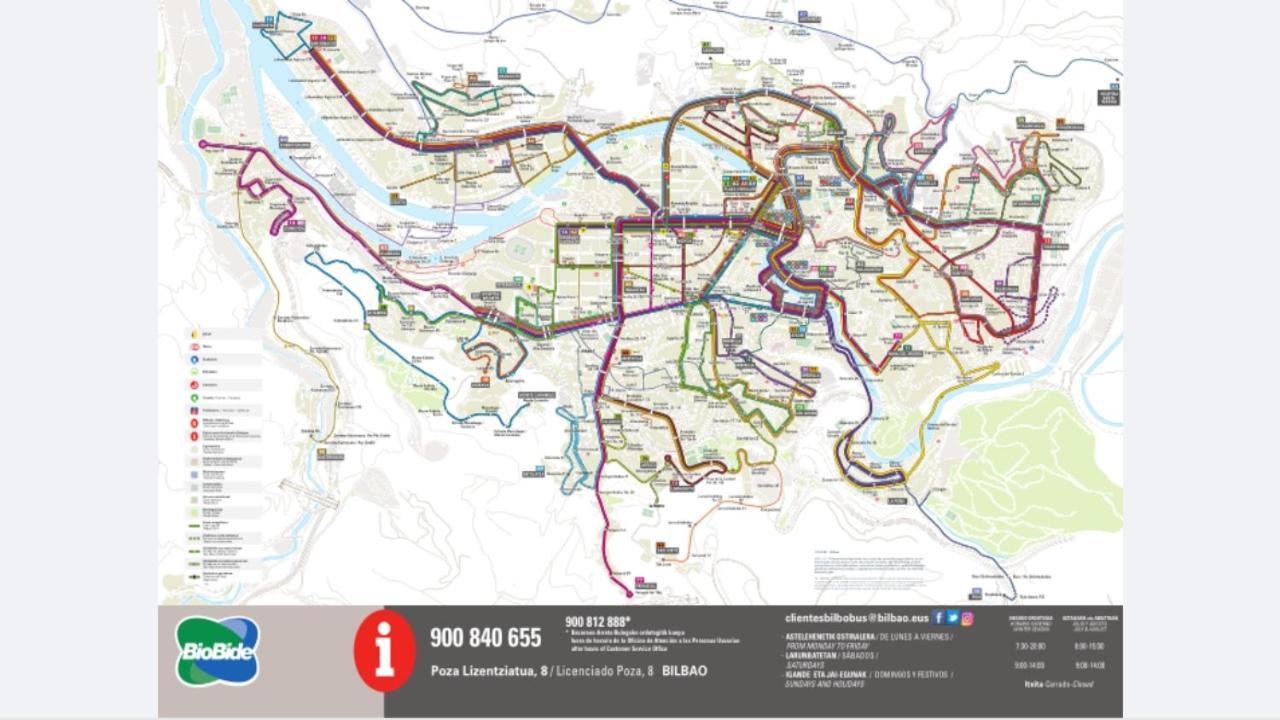 A 5 Minutos Andando Del Casco Viejo, Ayuntamiento, Plaza Circular Y Gran Via De Bilbao Y Proximo A Las 2 Lineas De Metro Luaran gambar